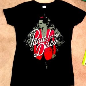 Panic! At the disco shirt, size junior medium